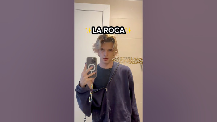 Recreando la rutina de la mañana de la Roca