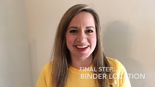 Emergency Preparedness: Where To Store Your Binder
