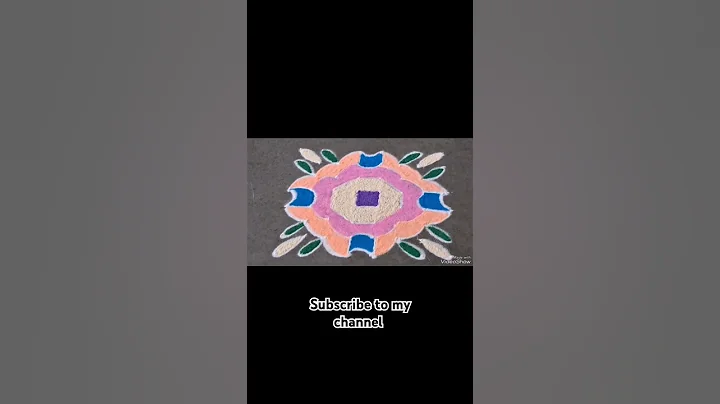 Diwali Rangoli Designs/Easy Rangoli Designs/#diwali #diwalirangoli #rangoli #rangolidesigns #shorts