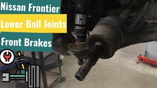 Nissan Frontier  Lower Ball Joints, Pads, Rotors & Calipers