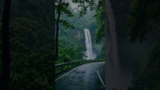 #nature #waterfall #landscape #ai #aivideo #aishorts #aianimation #ghibli #reels #viral #naturel#