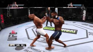 EA Sports UFC WORLD RECORD KO 11 sec! Online!!!