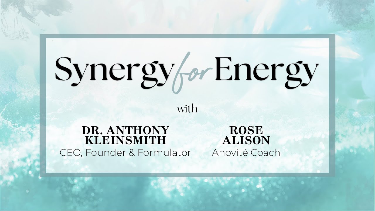 Synergy for Energy Webinar with Dr Kleinsmith & Rose Alison - YouTube