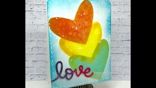 Use Die Cut Negatives as Stencils