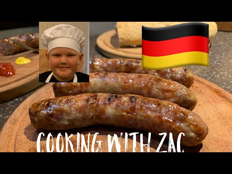 Bratwurst | How to poach and grill German sausage