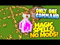 Minecraft | MAGIC | Bend Gravity, Summon Meteors & More! | Only One Command (Minecraft Redstone)