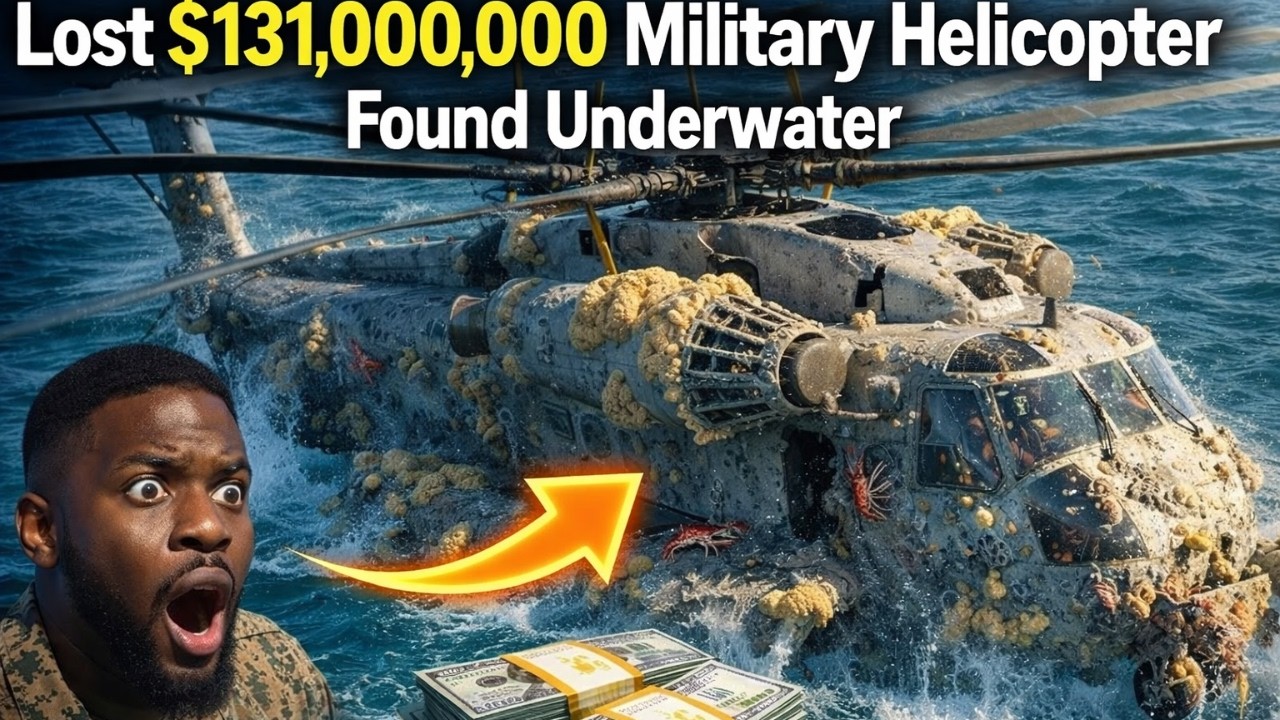 Lost $131,000,000 Military Helicopter Found Underwater | Full Restoration