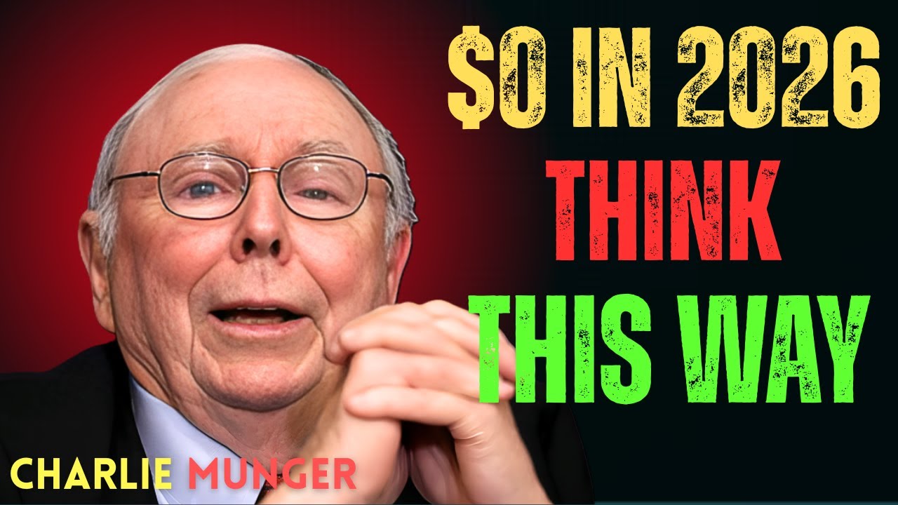Charlie Munger: “No Money. No Hope. Just Thinking — How I’d Rebuild From Zero in 2026”