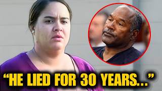 O.J.'s daughter finally broke her silence leaving the world shocked