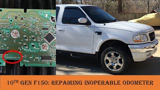 How To Fix, Repair F150 Digital Odometer Not Working: ‘99-‘04 10th Gen F150, F250 LD, Expedition