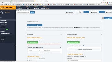 Day 1 BitConnect Challenge - Intro and how to deposit BTC on BitConnect