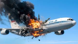 13 minutes ago: North Korean IL-96 plane carrying Korean President and Minister explodes in mid-air.