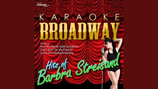 Something's Coming (In the Style of Barbra Streisand) (Karaoke Version)