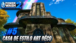 Essa Casa Art Déco Estava MUITO Suja no PowerWash Simulator 2 screenshot 4