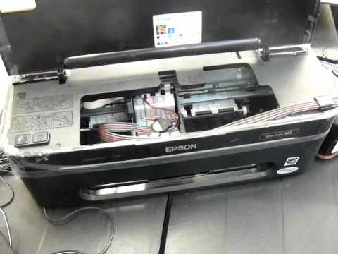 Ciss continuous ink system for the Epson stylus S22 printer