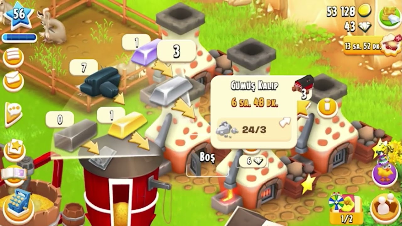 Hay Day Gameplay - Level 56 🍒