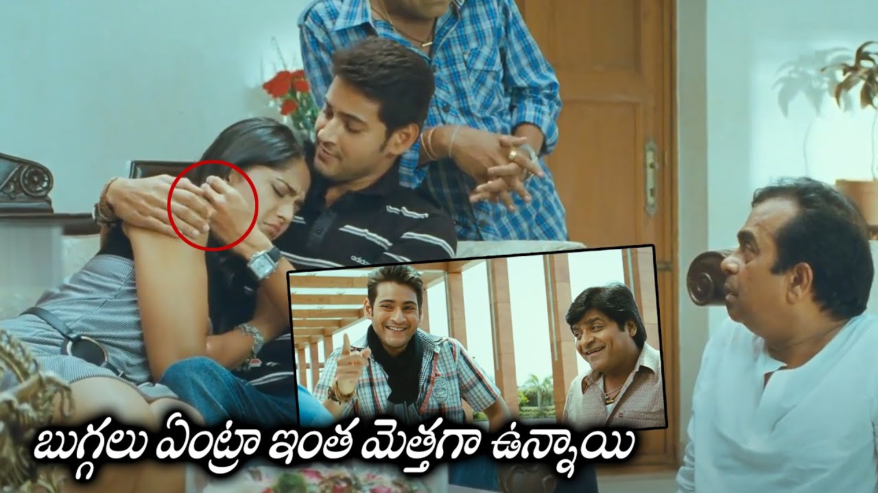 Mahesh Babu Anushka Shetty And Brahmanandam Non Stop Comedy Scenes  Khaleja  Movie Ticket