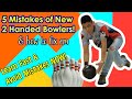 5 Common Mistakes of New Two Handed Bowlers & How To Fix Them