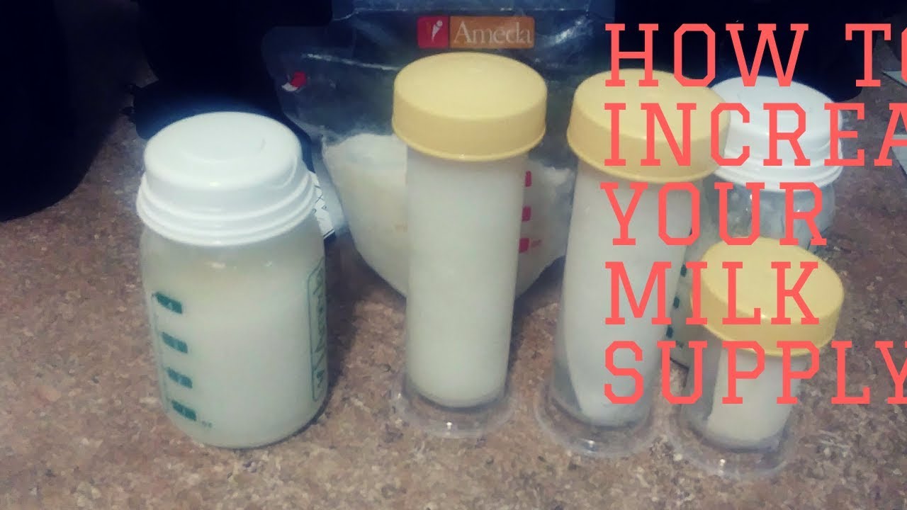 How To Naturally Increase Breast Milk Supply - YouTube