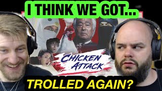 Weird weird weird | CHICKEN ATTACK - Ft. Takeo Ischi | metalheads reaction