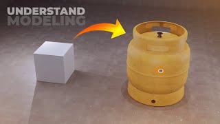 Blender 3D for Beginners: Model, Texture and Render a Gas Cylinder Step by Step