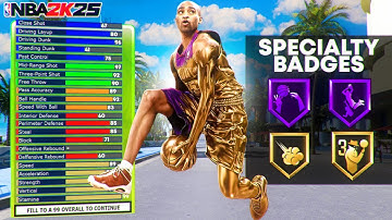 *NEW* NBA 2K25 LEGEND COVER ATHLETE VINCE CARTER BUILD! UNLIMITED CONTACT DUNKS + HALF COURT GREENS!