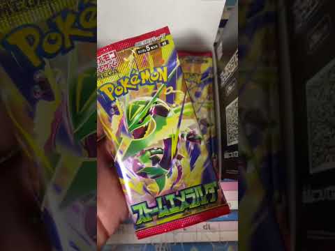 ストームエメラルダ毎日開4 日目 #ポケモン #ポケモンカード