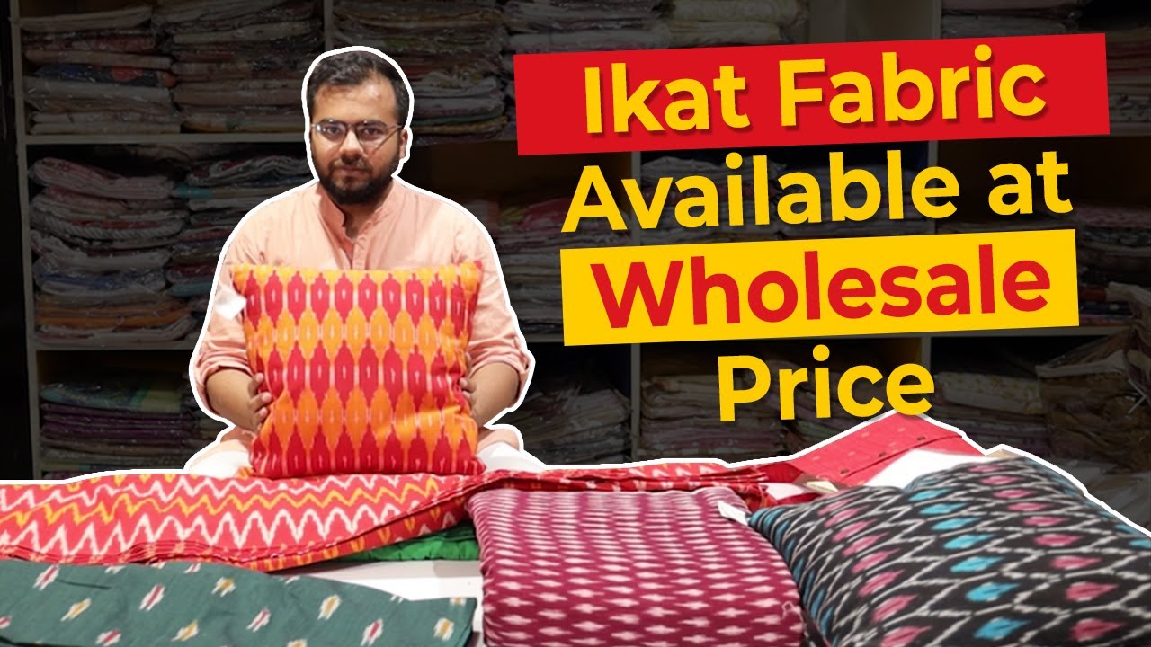 Ikat Fabric Wholesale India Pochampally Ikat Fabric Must Watch! YouTube