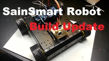 Arduino SainSmart 4WD Robot Update- Mods and Code