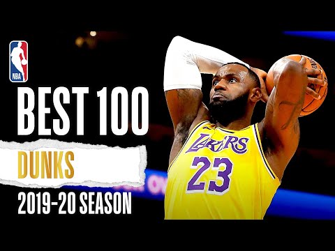 100 Of The BEST Dunks | 2019-20 NBA Season