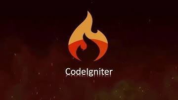 CodeIgniter -  Basic CRUD -2018