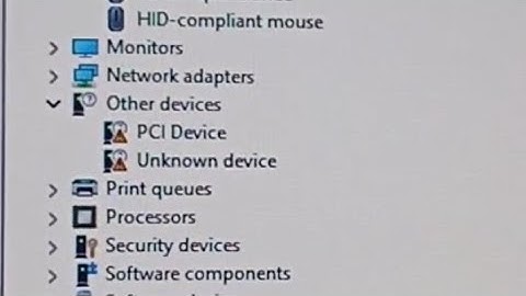 How to install PCI device driver