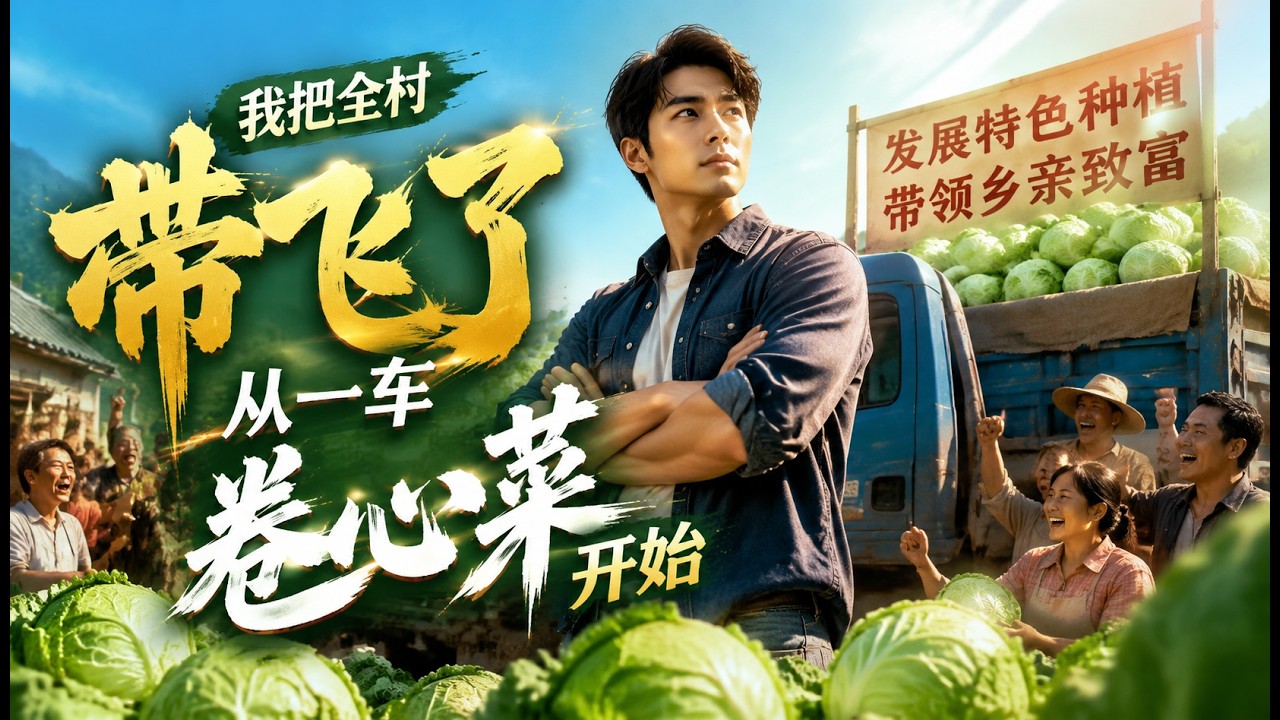 📢最新合集|《我把全村带飞了从一车卷心菜开始》💥 #短剧 #爽文 #都市 #爱情 #逆袭 #玄幻 #热血 #霸总 #恋爱 #古装 #女频 ...