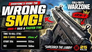 Everyone’s Using The WRONG SMG in Warzone 😳 (HRM-9 META)