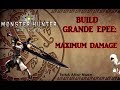 Mh world build grande pe maximum damage