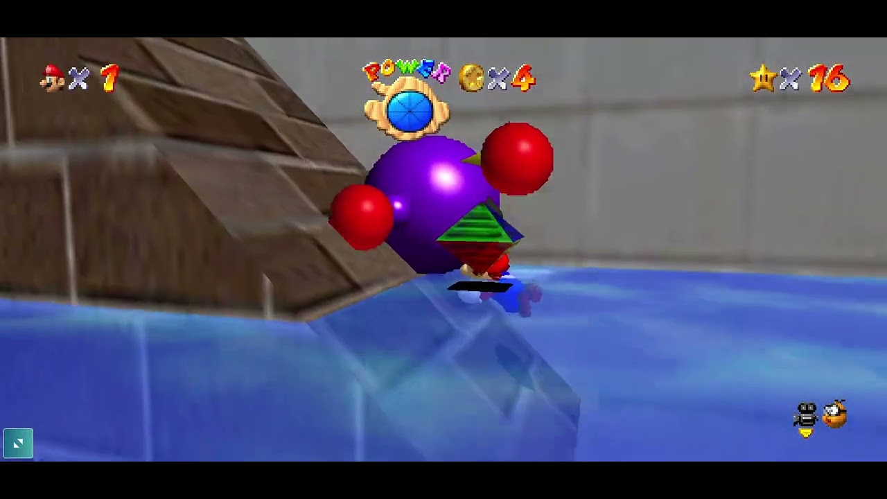 Cloning in Super Mario 64 Wet Dry World