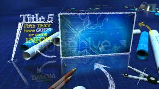Corporte Blueprints after effects template