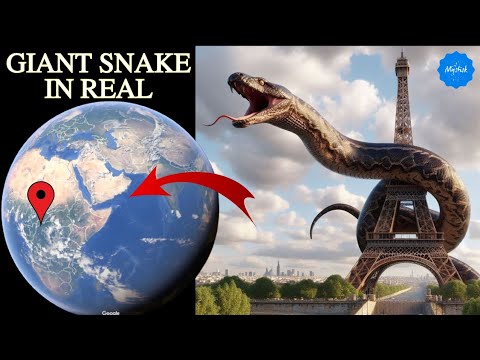 Snake Small Map I found a Giant Snake on Google Earth and Google Maps! #mystisk # ...