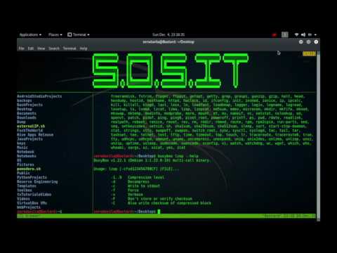 Busybox - Intro -12- about commands ls,lsmod,lzcat, lzma, lzop, lzopcat, md5sum, mdev