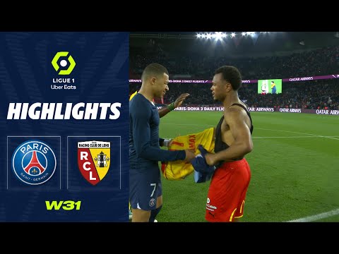 PARIS SAINT-GERMAIN - RC LENS (3 - 1) - Highlights - (PSG - RCL) / 2022-2023