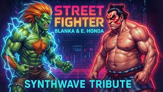 Street Fighter • Blanka vs E. Honda – 14 Tracks Dark Synthwave Tribute (Pixel Wave)