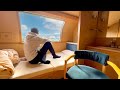 Japan’s Comfortable Overnight Train "Deluxe Room" | Sunrise Express 🚇 🌅