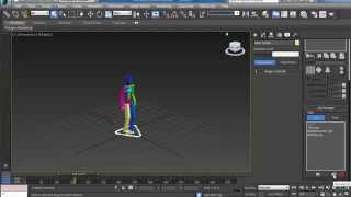 3D MAX Como Importar archivo Bip Motion Capture A CAT BASE HUMAN