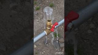 DIY Plumbing Basics! How to Tap a Pressurized Metal Pipe #diy #plumbing #tips#tricks