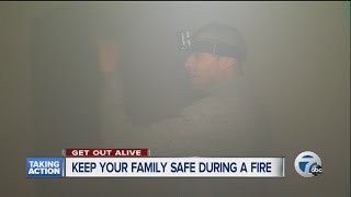 Get out alive from a fire