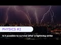 CAN HUMAN SURVIVE AFTER LIGHTNING STRIKE? | Explore The World #9