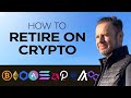 How to retire on crypto by investing $50,000 today
