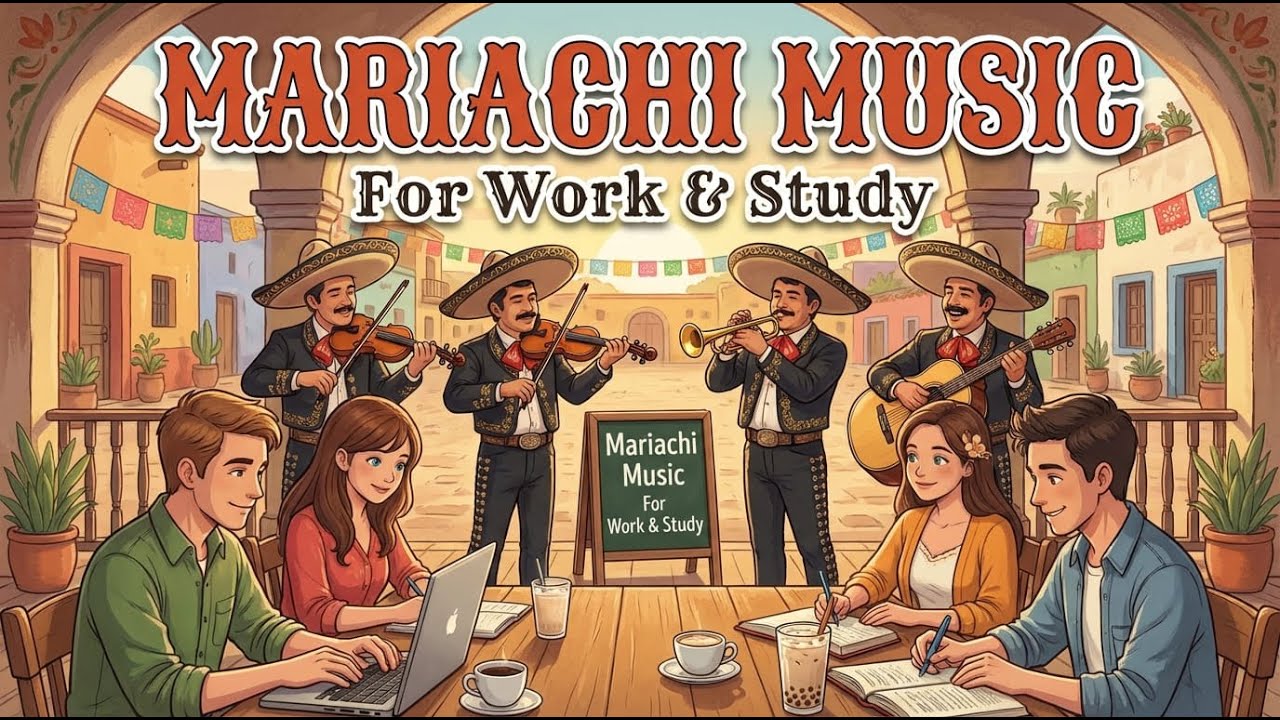 🇲🇽 Mariachi Music for Work & Study 🎵 Happy Instrumental Background Music #2
