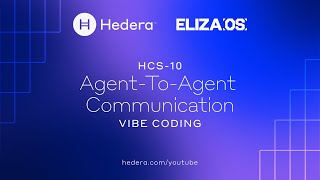 Eliza Agent-to-Agent Communication (HCS-10) Vibe Coding Live!