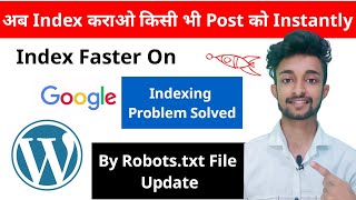 Index site with Wordpress Robots.txt in Hindi | Create and Add robots.txt File for Wordpress